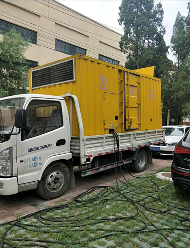 广水发电车出租-柴油发电机组排烟系统设计要求及其考虑因素